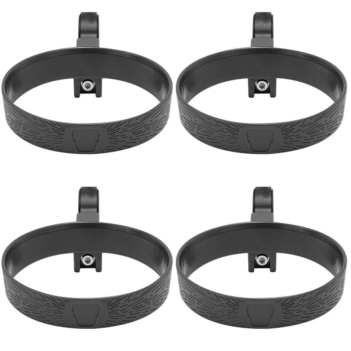 Happyyami 4 Uds Soporte De Bebida para Motocicleta Cochecito De Bebé Manillar De Bicicleta Portavasos para Bicicleta Abrazadera De Jaula para Botella En Portavasos Soporte para Bebidas De