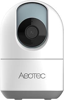 SmartThings Aeotec WiFi IP Camera di Sicurezza Telecamera 1080p Full HD Risoluzione Visione notturna Rilevamento Persona a 360 Monitoraggio del movimento Vista panoramica Audio a 2 vie SmartThings Aeotec WiFi IP Camera di Sicurezza Telecamera 1080p Full HD Risoluzione Visione notturna Rilevamento Persona a 360 Monitoraggio del movimento Vista panoramica Audio a 2 vie