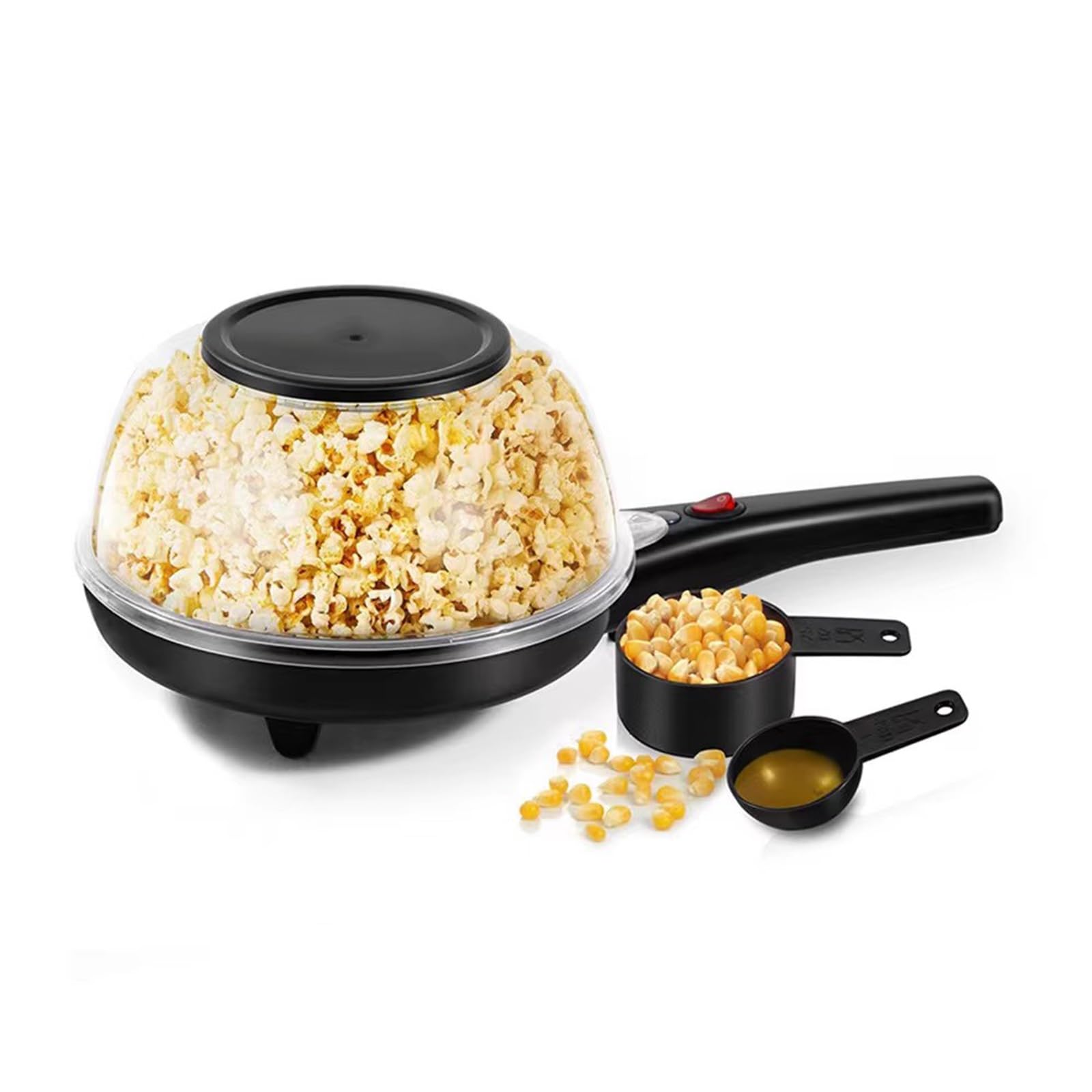 Macchina per popcorn Macchina for popcorn elettrica for automatica ad aria calda for uso domestico for pancake e frutta