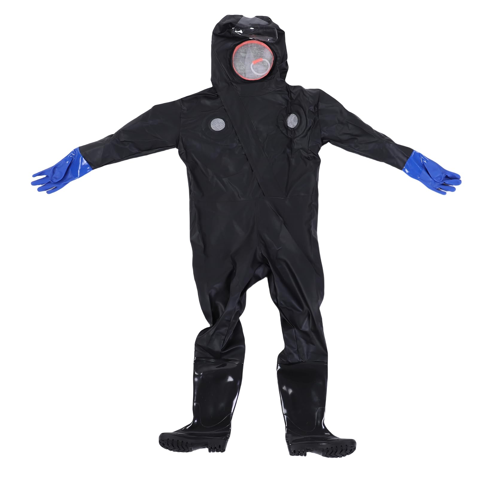 Tuta Intera da Apicoltura Protettiva e Ventilata per Hobbisti e Professionisti Pelle Sintetica 175-180 Cm Taglia Scarpe 42