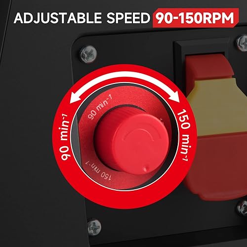 Miniatura 3 de Excited Work Sistema de afilado húmedo y seco refrigerado por agua de 10 pulgadas de dos direcciones 120RPM para cuchillos domésticos y herramientas