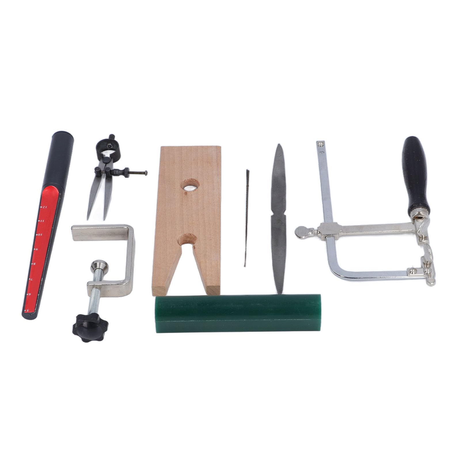 CHICIRIS Herramientas de Joyería Multifuncional de Cera Kit Completo para Amantes del material: Cera, Haya, Acero Inoxidable