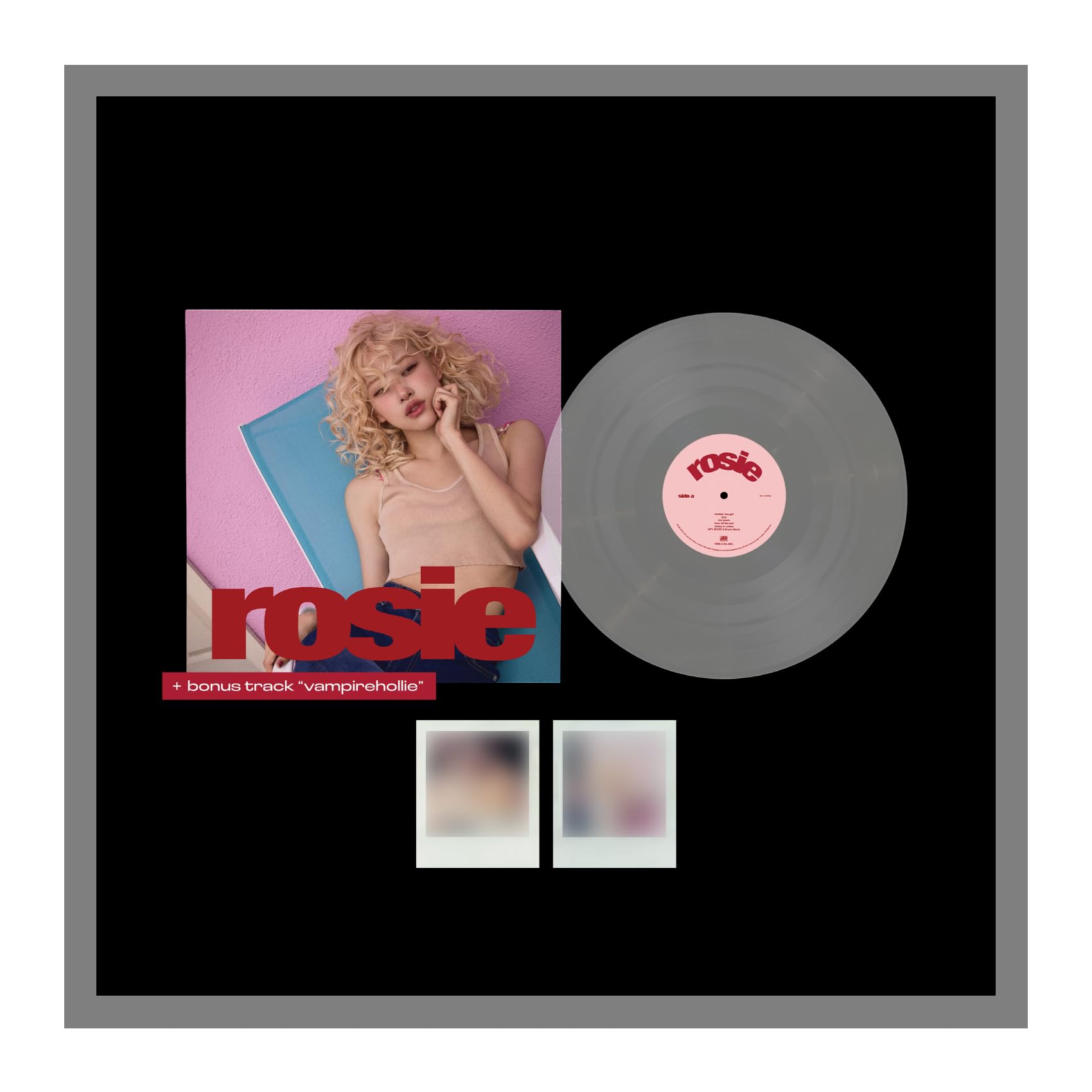 Amazon.co.jp: BLACK'PINK ROSÉ rosie 1st Studio Album LP