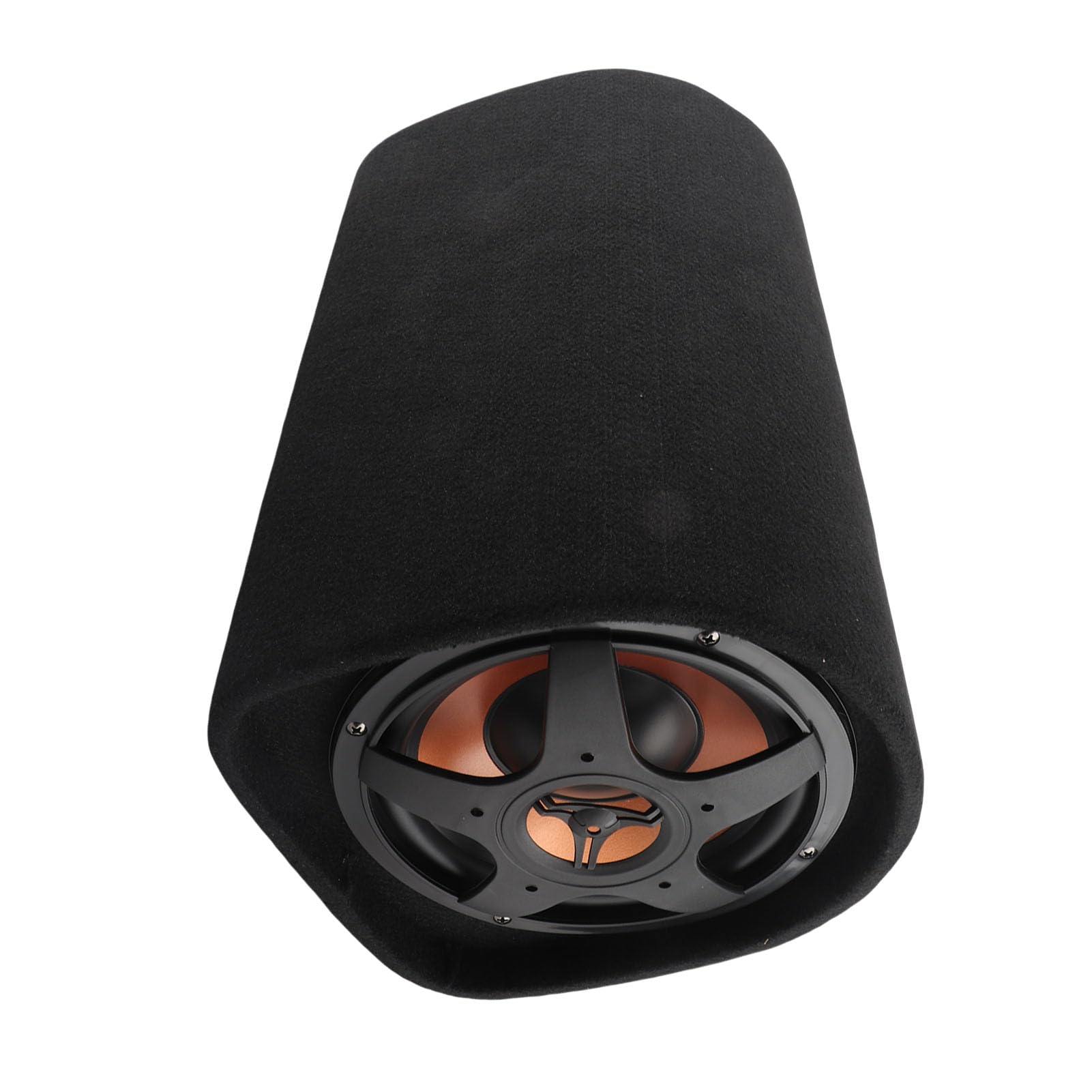 SEAFRONT Subwoofer per Auto, Subwoofer Audio per Auto in ABS da 12 V in Pelle, Massima 200 W, Protezione da Cortocircuito, Bassi Profondi, Installazione Semplice per e Utenti di Aggiornamenti Audio