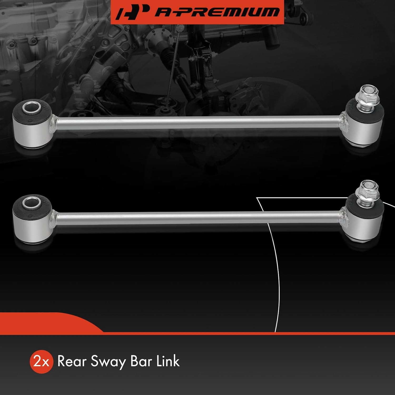 A-Premium 2 x Rear Sway Bar Links Stabilizer Bar Links, Compatible with Mercedes-Benz E320 E350 E500 E550 & CLS500 CLS550 & SL550 SL600 & AMG - E55 E63 CLS55 CLS63