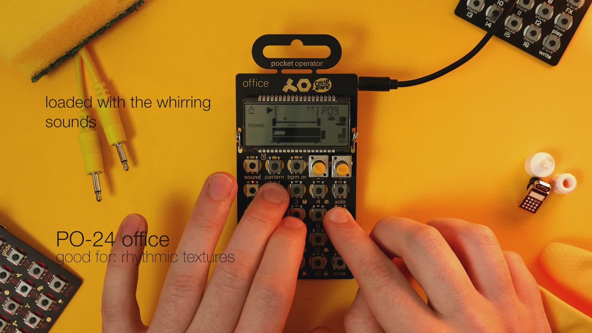 Teenage Engineering PO-24 Pocket Operator Office Noise Sequencer