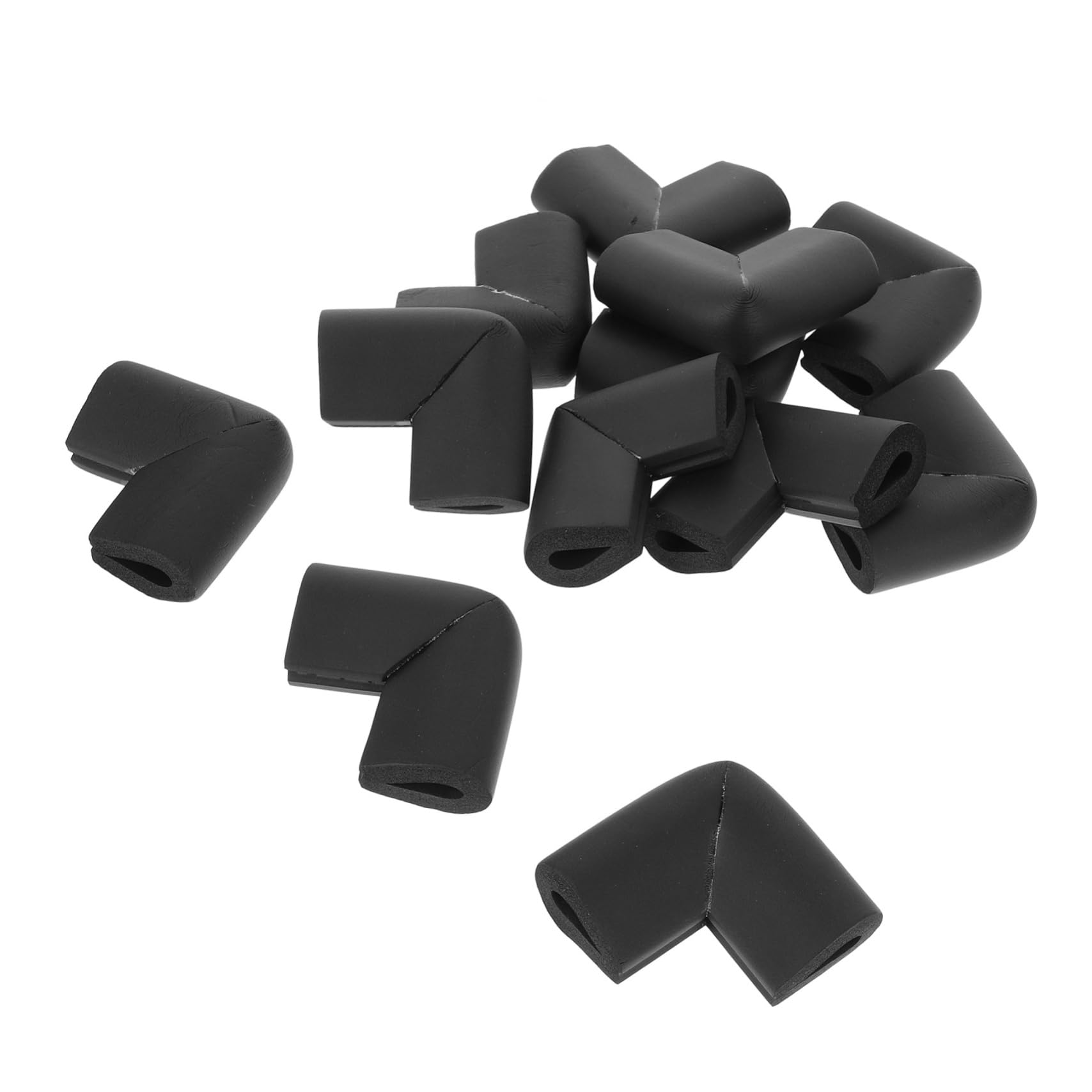 HAMPPLIES 12Pcs U Shaped Corner Protectors for Furniture Soft Foam Edge Covers Moving Transport Protection for Photo Frames and Furniture