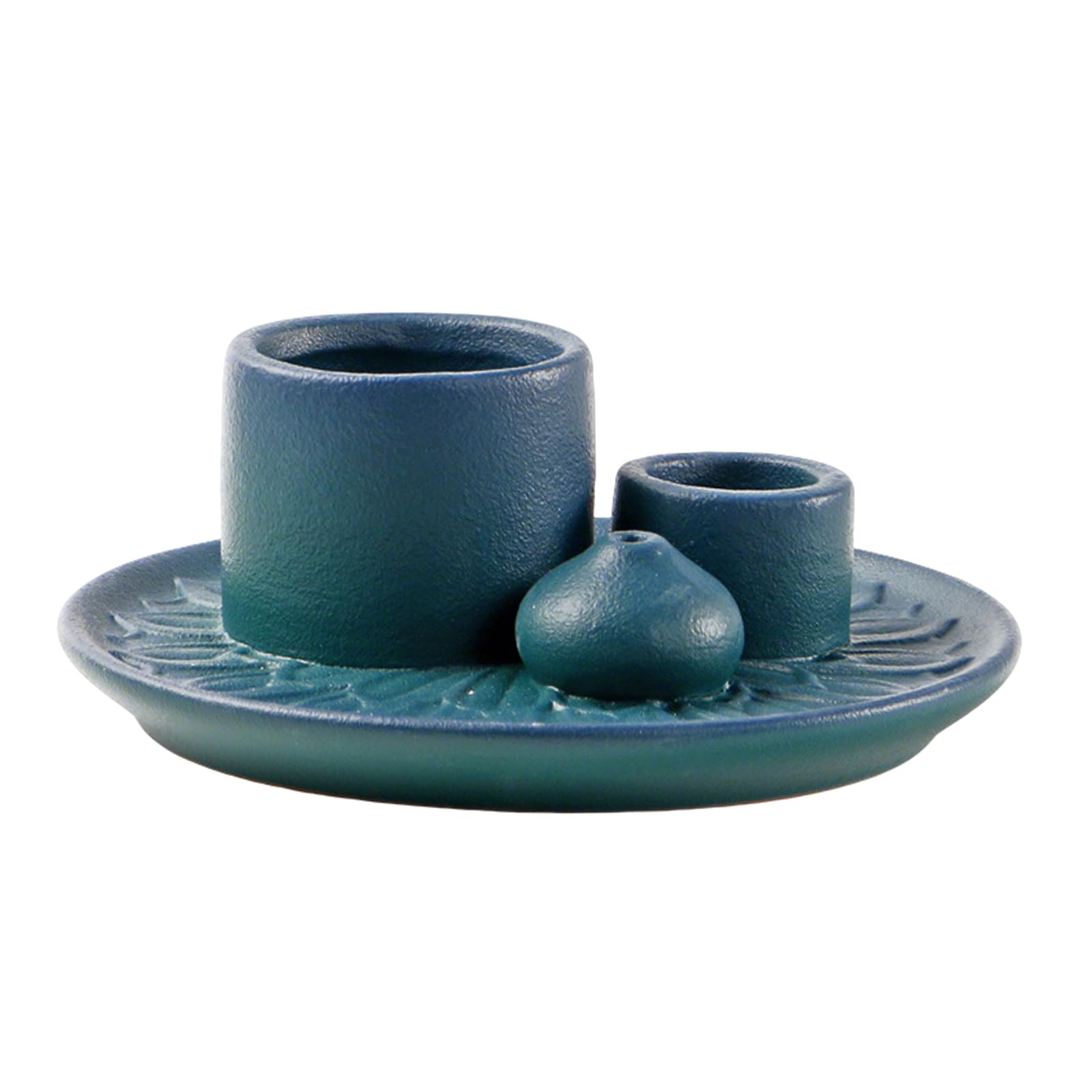 Multipurpose Ceramics Incenses Ashes Catchers Tray Holders for Stick Cones Santo Wood and Sages with Elegant Design Meditations Ceremony Holders