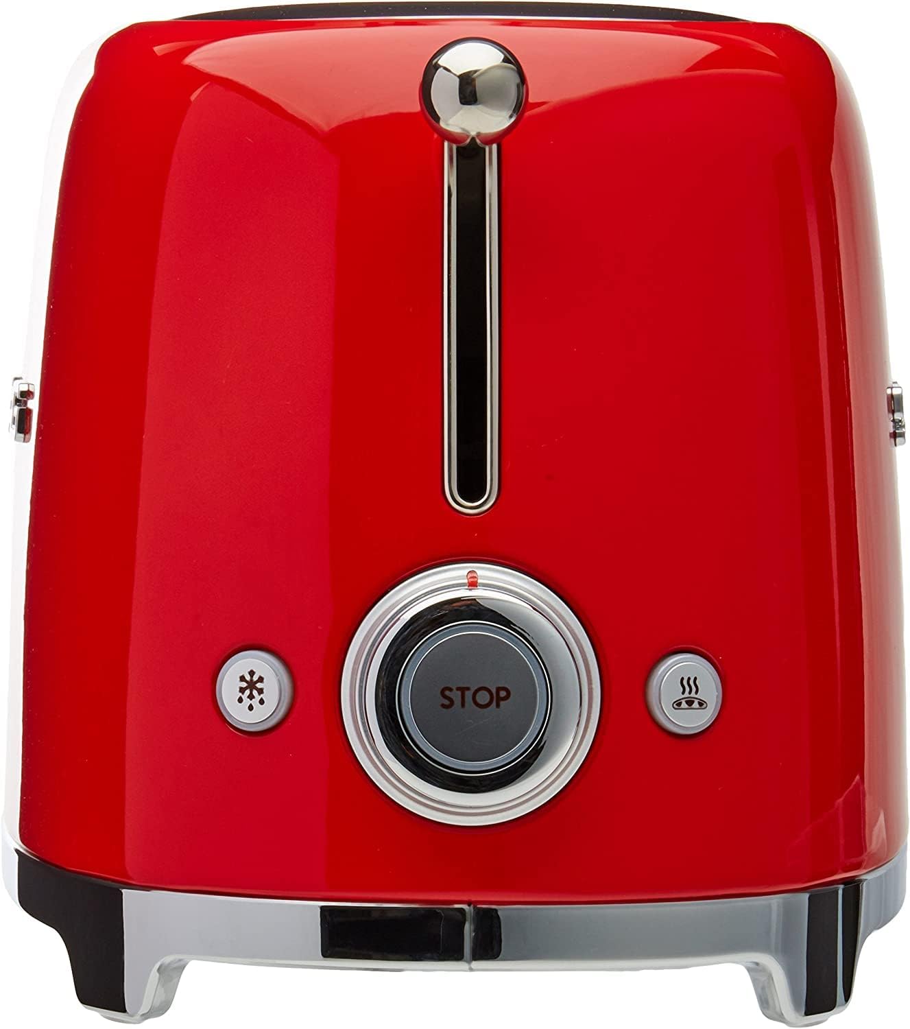 50's Vintage Style Aesthetic 2 Slice Toaster, Cream (Pastel Blue)