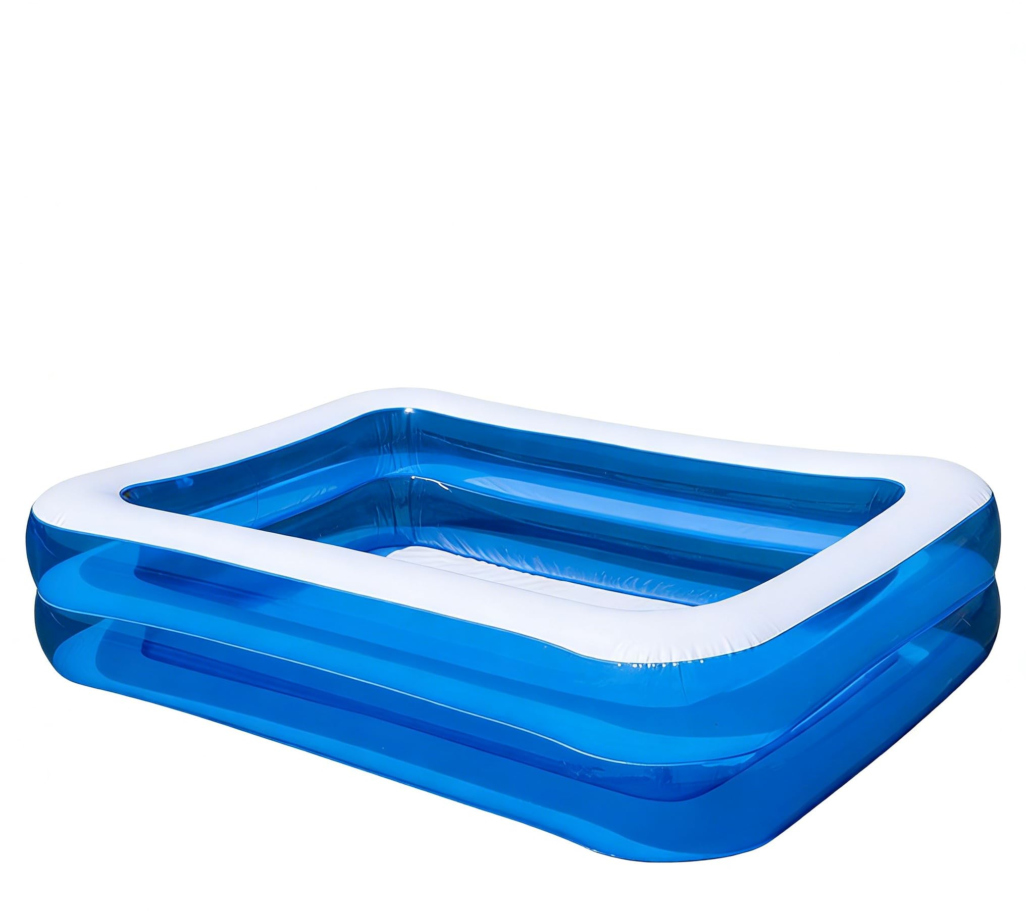 Inflatable Paddling Pool,Indoor& Outdoor, Garden and Backyard, Durable Thickened PVC Blow Up Swimming Pool for Kids and Adults