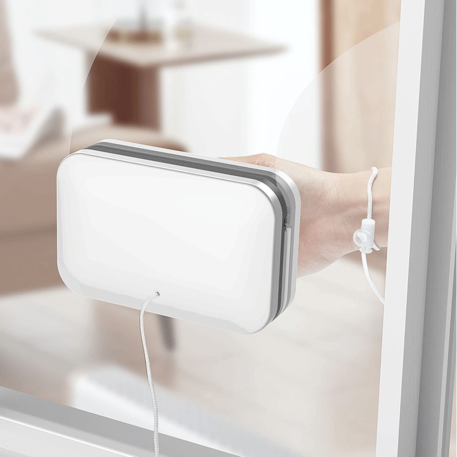 Lavavetri Magnetico a Doppia Faccia Lavavetri Magnetico a Doppia Faccia a Vita Alta Lavavetri Magnetico per Uso Domestico Tergicristallo Spazzola per Utensili per la Pulizia del Vetro, Facile da Usare