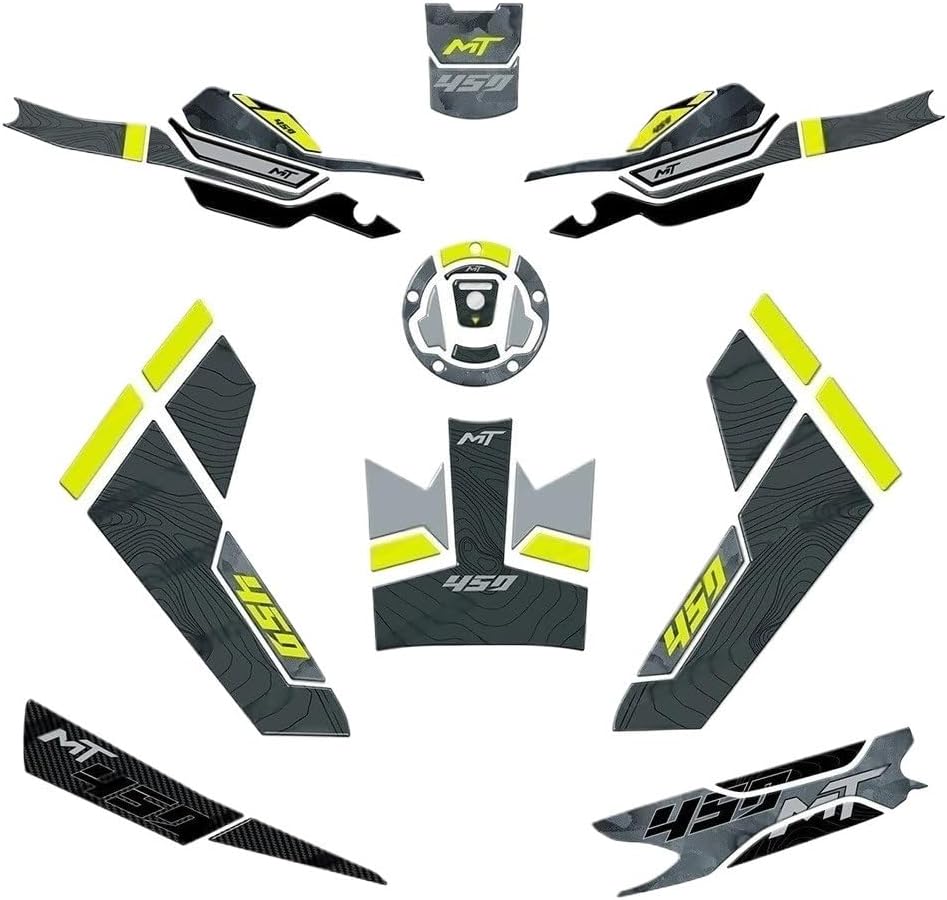 Motorcycle Tank Pad Motorcycle Accessories Protective Tank Pad Stickers Kit Sticker for for 450MT for