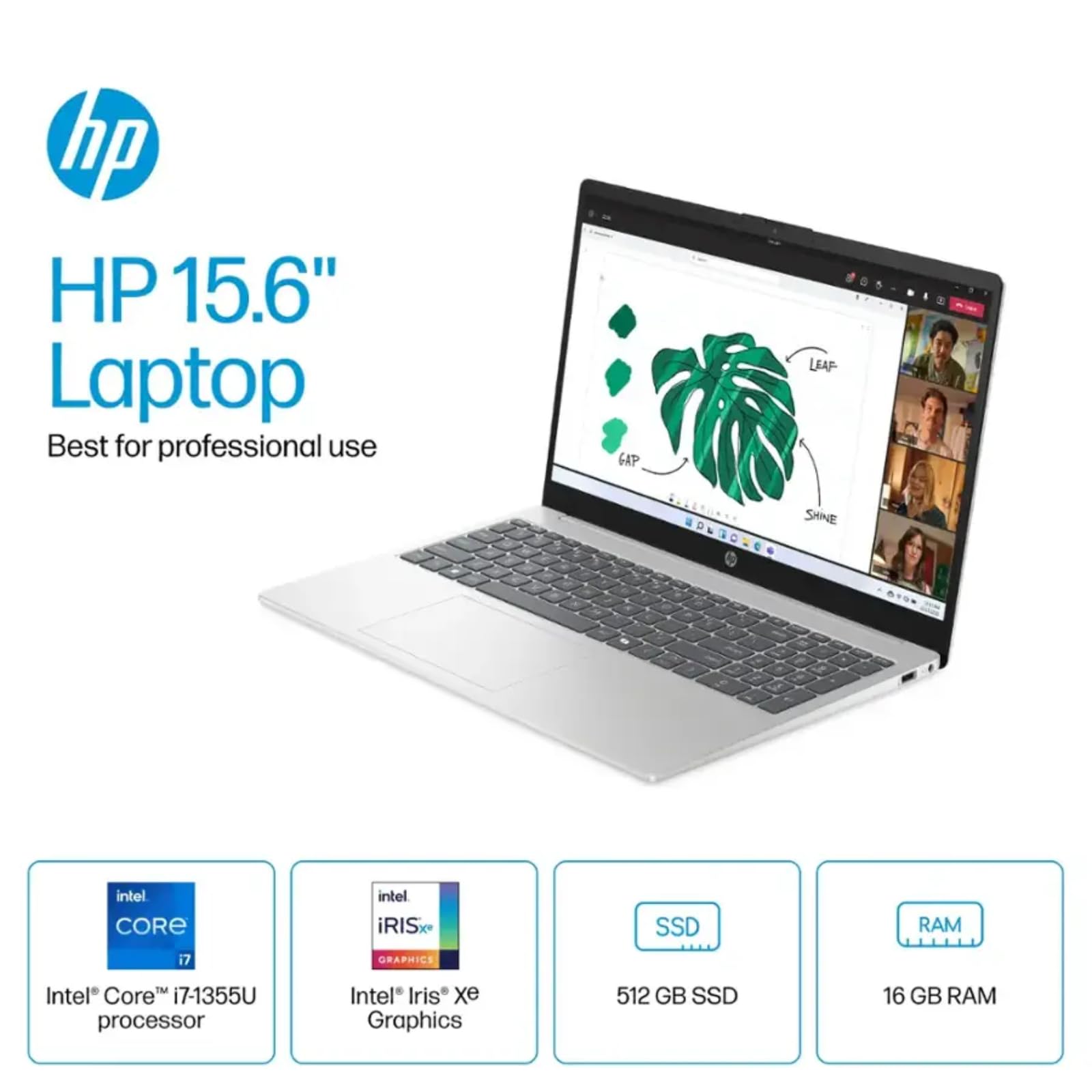 Amazon.co.jp: HP 15.6インチ タッチスクリーンノートパソコン - 15.6