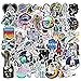 Pegatinas 50 PCS Dibujos Animados de la estación Espacial Astronauta Stickers Vinilo Graffiti Calcomanías Pegatina para Moto Infantiles ParedCoche Teclado iPhone Niños Bicicleta Ordenador