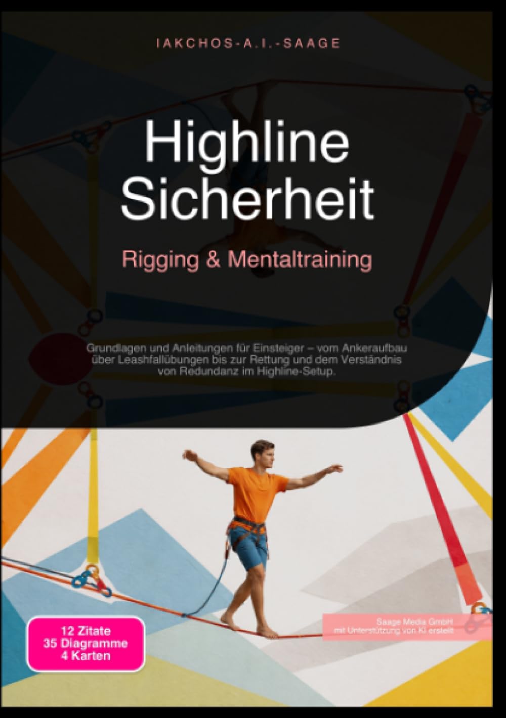 Highline Sicherheit: Rigging & Mentaltraining: Grundlagen und Anleitungen für Einsteiger – vom Ankeraufbau über Leashfallübungen bis zur Rettung und dem Verständnis von Redundanz im Highline-Setup.