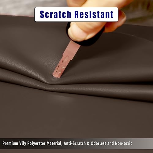 Miniatura 3 de AmazeCov Funda antideslizante para reposacabezas para silla reclinable y sofá, funda con cobertura extra ancha, protector de muebles y cintas