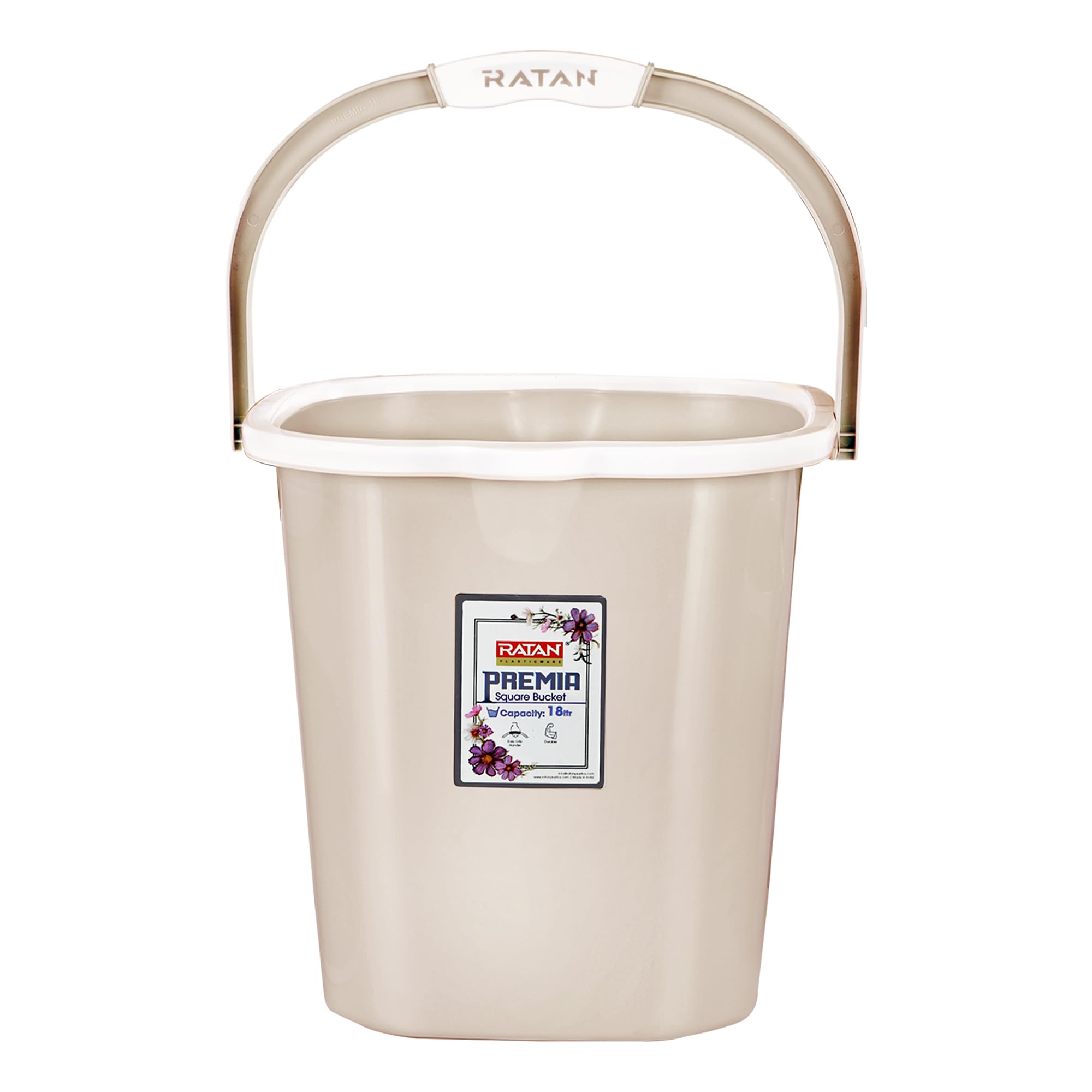 Ratan Premia Bucket Set - 3 Desert Rose Buckets -8