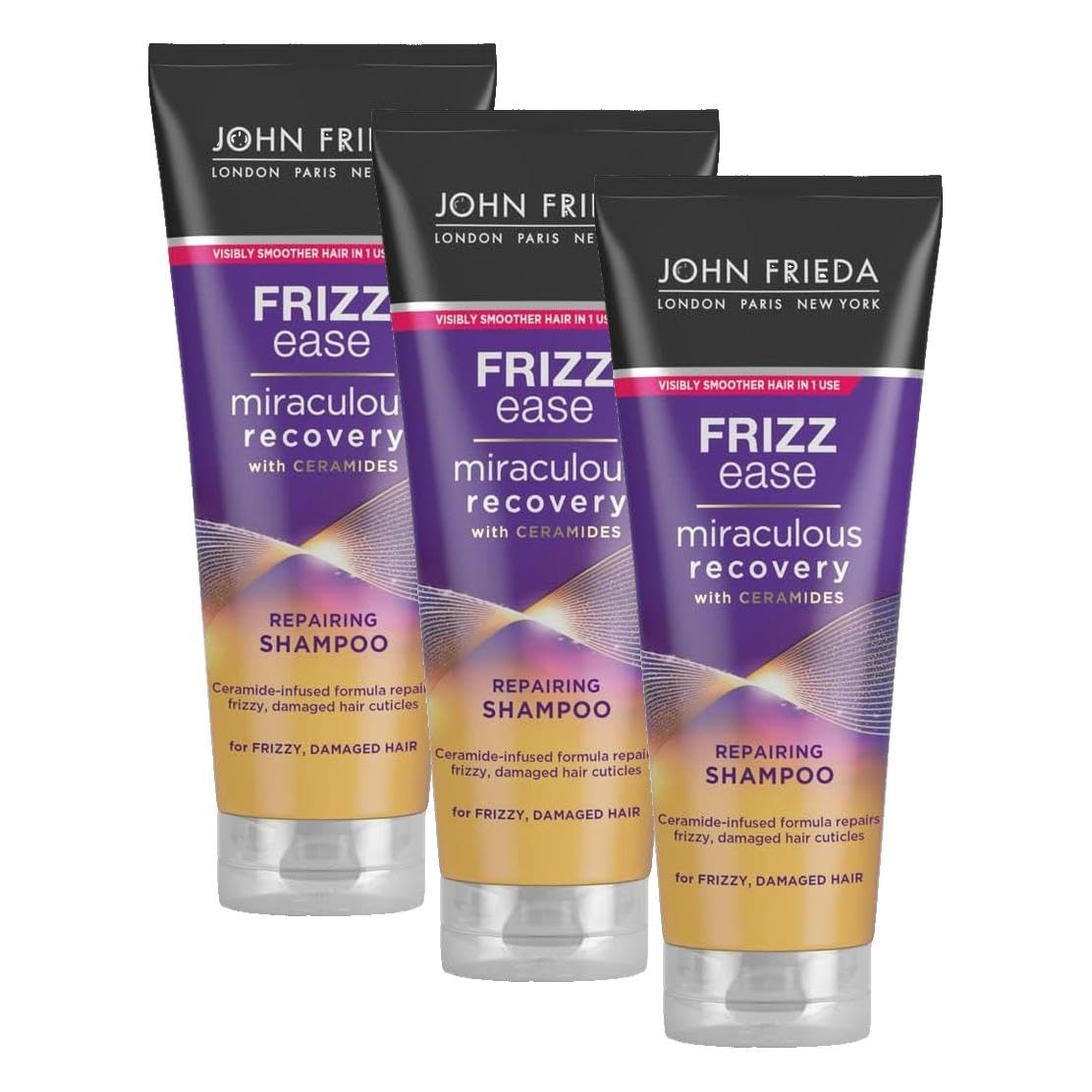 John Frieda Frizz Ease Miraculous Recovery Mucizevi Onarım Şampuan 250 ml (3 paketi)
