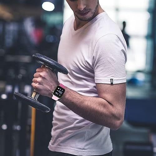 Miniatura 6 de Silicona de alta calidad compatible con Apple Watch Band de 1.772 pulgadas, 1.732 pulgadas, 1.654 pulgadas, 1.614 pulgadas, 1.575 pulgadas, 1.496