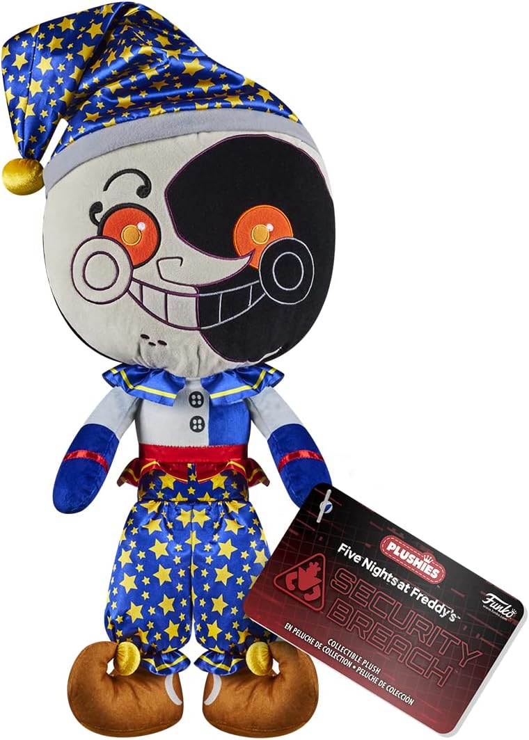 Funko Plush: Five Nights At Freddy's (FNAF) SB - Moon - (CL 7") - Collectable Soft Toy - Birthday Gift Idea - Official Merchandise - Stuffed and Girlfriends