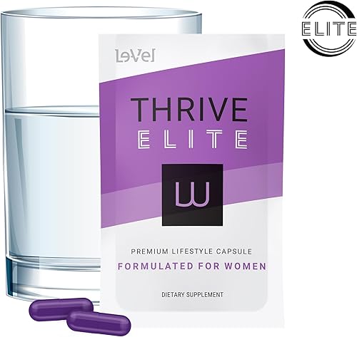 Miniatura 3 de Le-Vel Thrive Elite Premium Lifestyle Capsule para mujeres  Suplemento multivitamínico para mujer y apoyo inmunológico  Vitaminas diarias veganas y
