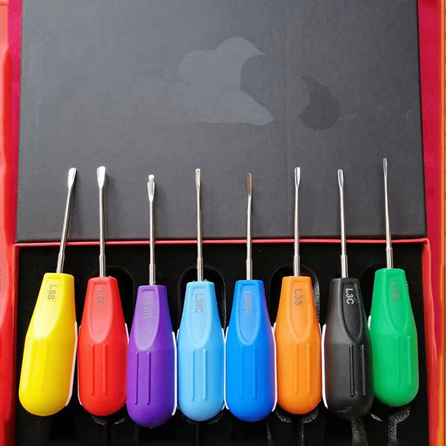 Amazon.co.jp: 歯科用エレベーターの抜歯ツール、歯科用エレベーター8