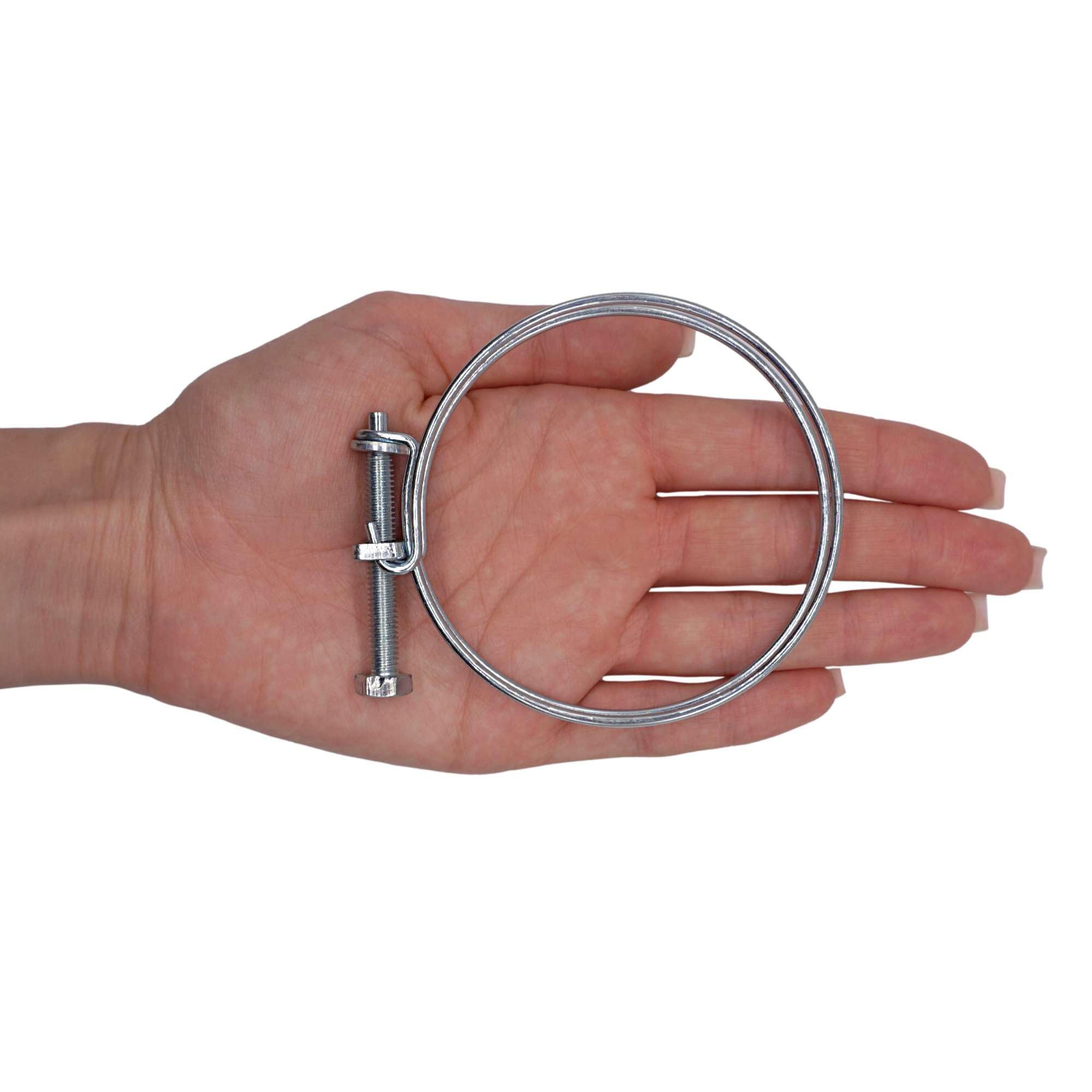 SKIR'CO Lot de 6 colliers de serrage réglables à double fil 60-65