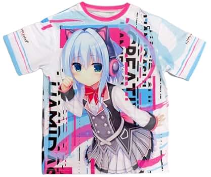 ハミダシクリエイティブ　クラファン CD.キーホルダー.缶バッジ.Tシャツ Amazon.co.jp: まどそふと 錦あすみ フルグラフィックTシャツ