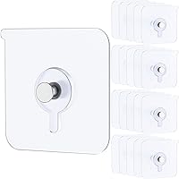 Vista 12 de Uniclife 30 piezas de ganchos autoadhesivos para cuadros, carga máxima de 15 kg, ganchos para cuadros resistentes sin clavos, ganchos de pared
