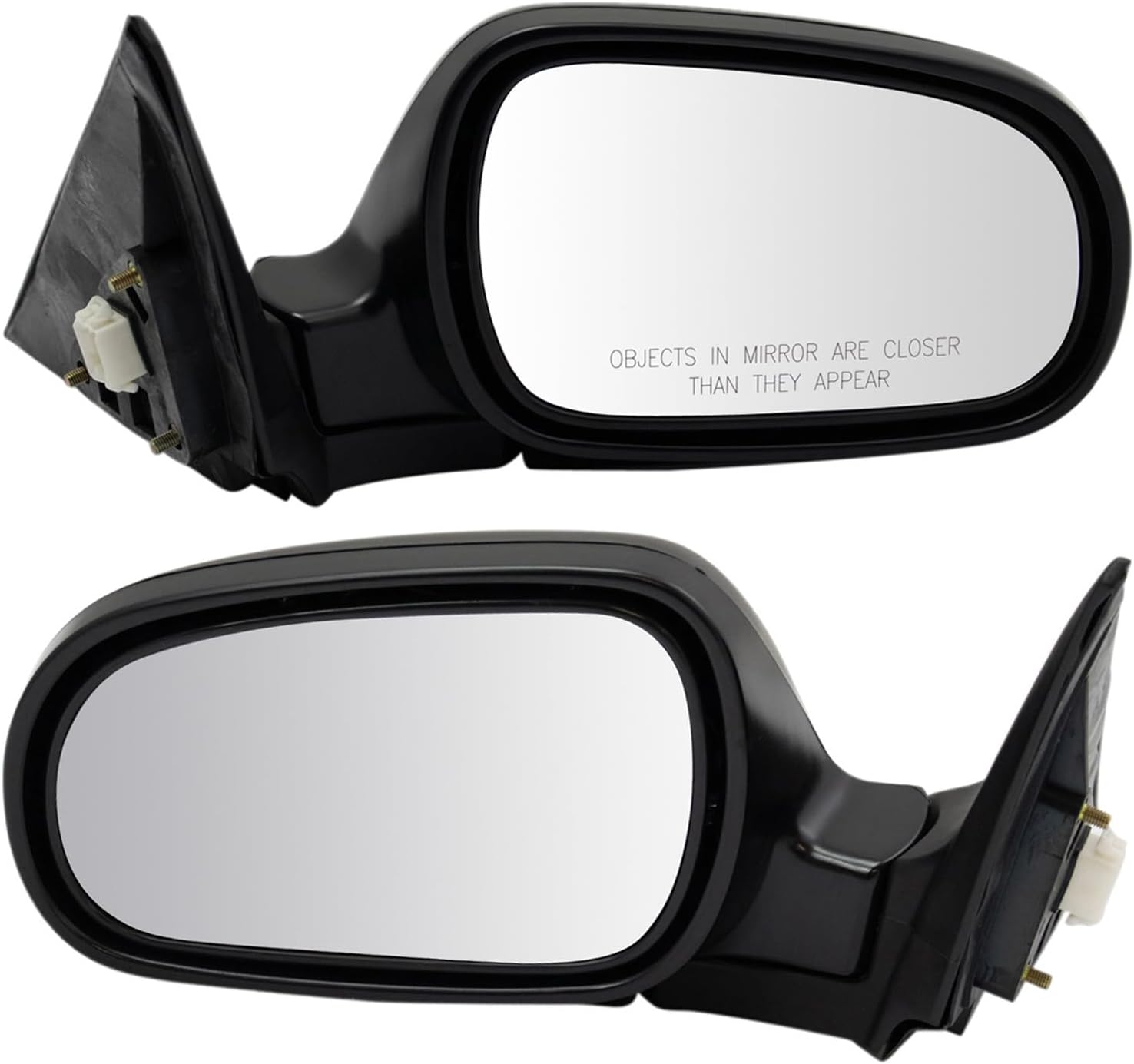 TRQ Driver and Passenger Side Mirror Assembly Set Power Paint to Match Compatible with 94-98 Acura Integra GS-R Hatchback 97-98 Acura Integra Type R Hatchback 99-01 Acura Integra Hatchback