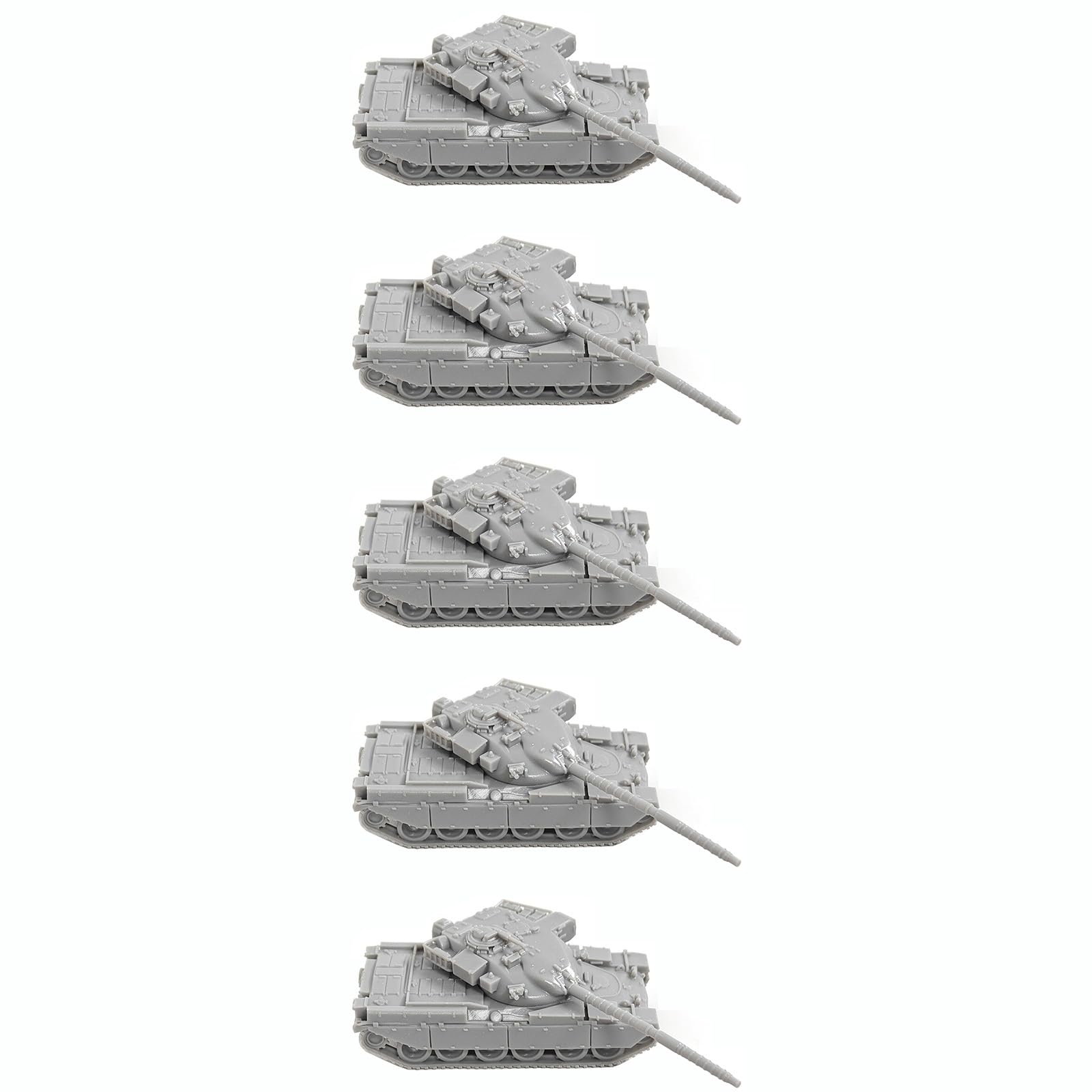 5PCS 1/144 Scale FV4201 Chieftain Main Battle Tank (MBT) – DIY 3D Resin Model For Military Hobbyists And Collectors