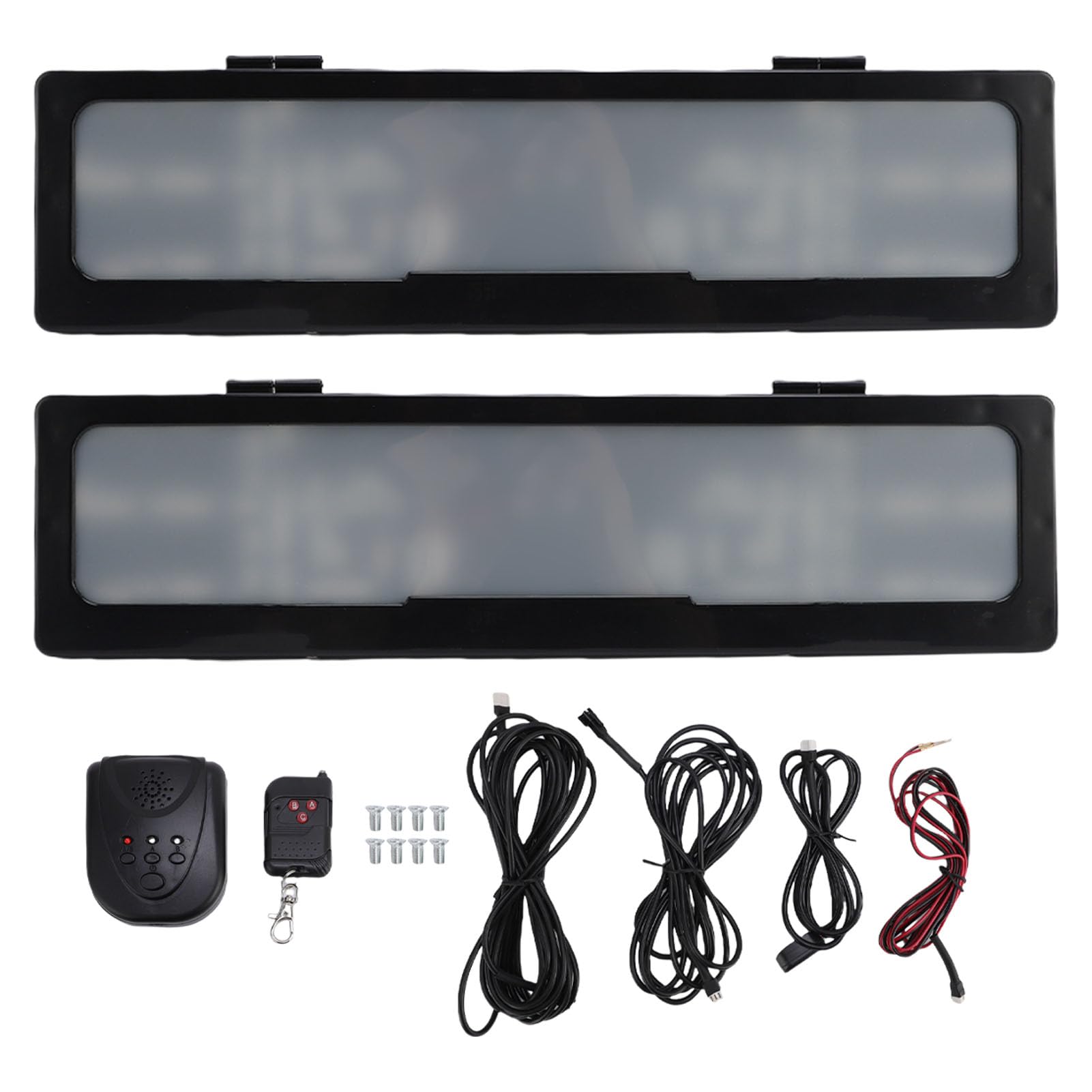 Annadue 2PCS Ramki Tablicy Rejestracyjnej, ABS Black Front Tylna Tylna Uchwyt na tablicę rejestracyjną dla Europejskiej Metody Samochodowej, Akcesoria Samochodowe