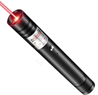 Red Laser Pointer High Power, High Power Long Range Strong Laser Pointer, Rechargeable Laser Pointer for Presentations