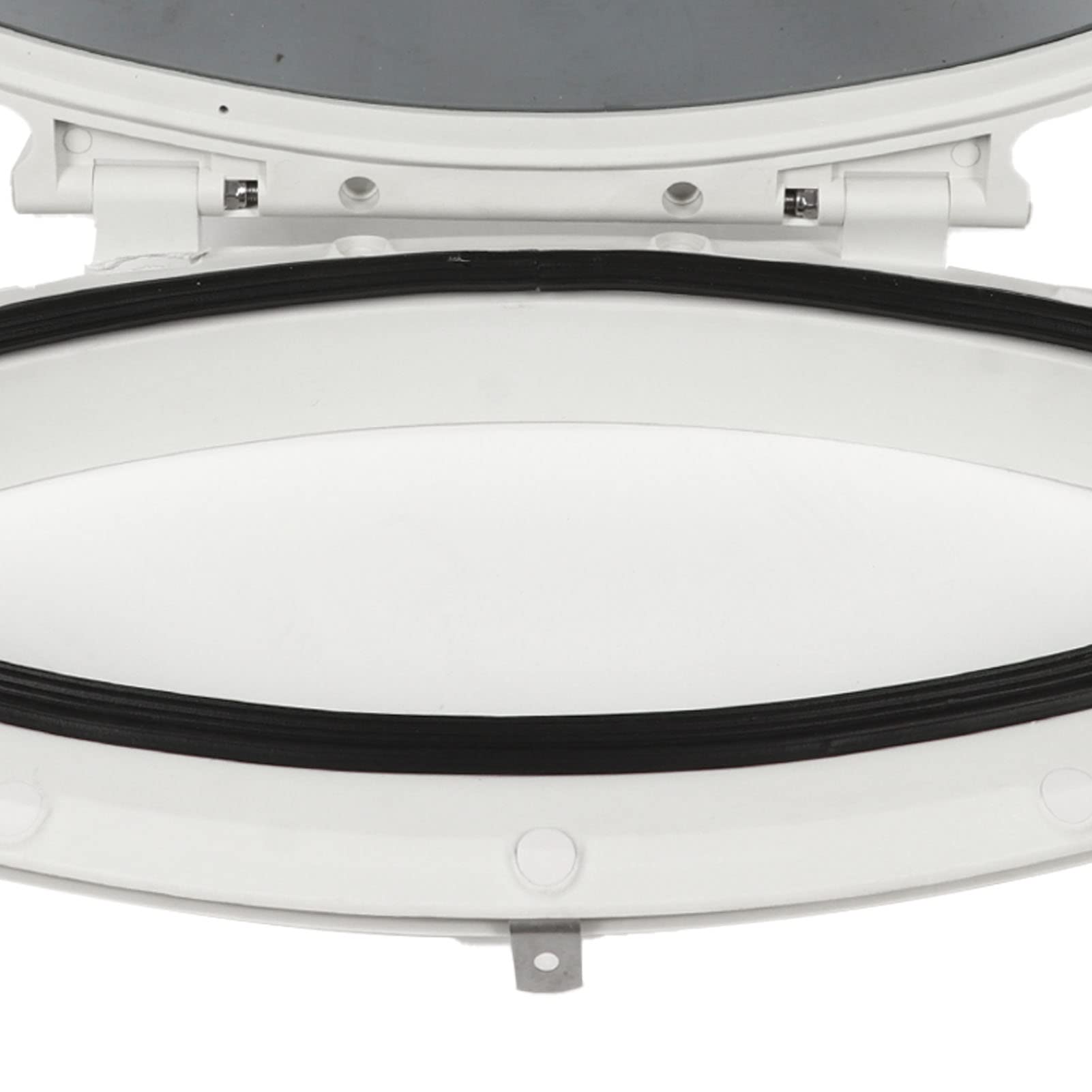 Oval Portlight Porthole Window For Boats, Yachts, RV - 18.5x8.3 Inch, ABS & Tempered Glass, Waterproof, 180° Opening - View #5