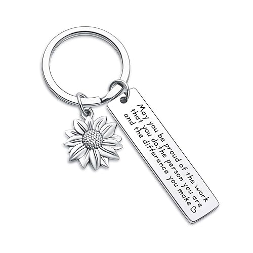 7RVZM Doctor & Caregiver Keychain - Instructor, Officer, Nurse &