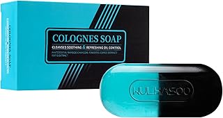 Colognes - Jabón botánico perfumado, 3.53 oz,...