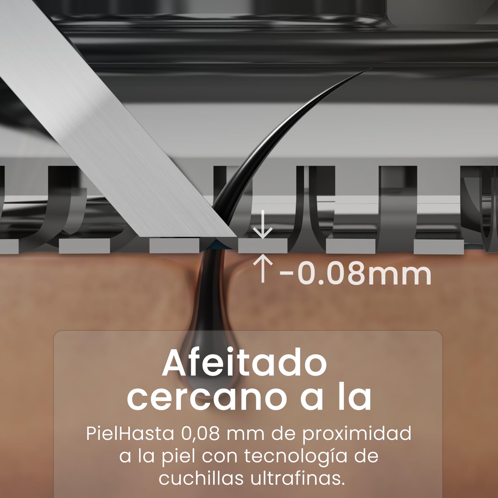SweetLF [2024 NUEVO] Afeitadora Eléctrica Hombre, Uso en Húmedo y Seco, Maquina de Afeitar Recargable con Tecnología Impermeable IPX7, Afeitadora Electrica Barba con Pantalla LED