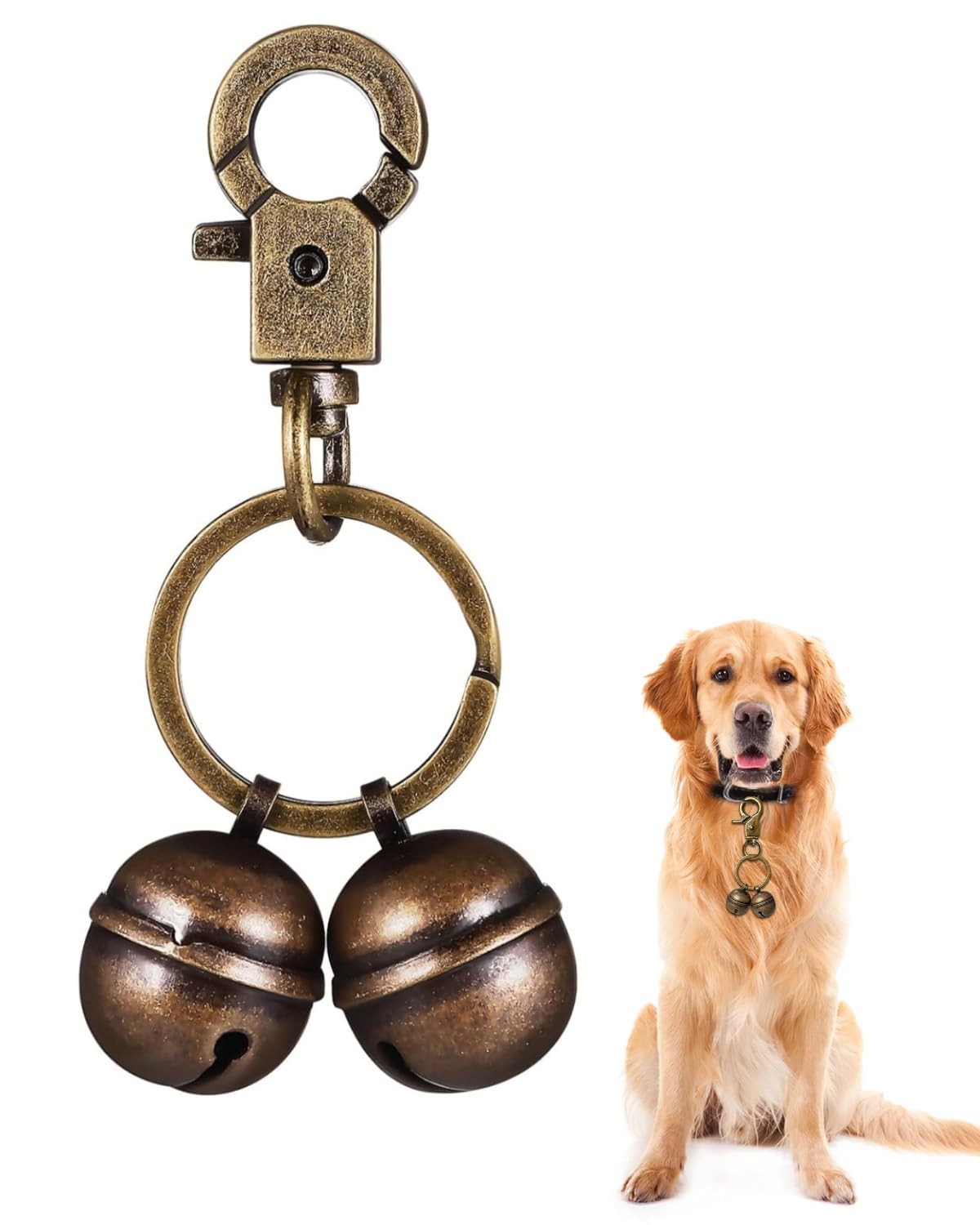 EIHI 3er Set Glöckchen Für Haustiere - Extra Laute Katzen- & Hundeglocken