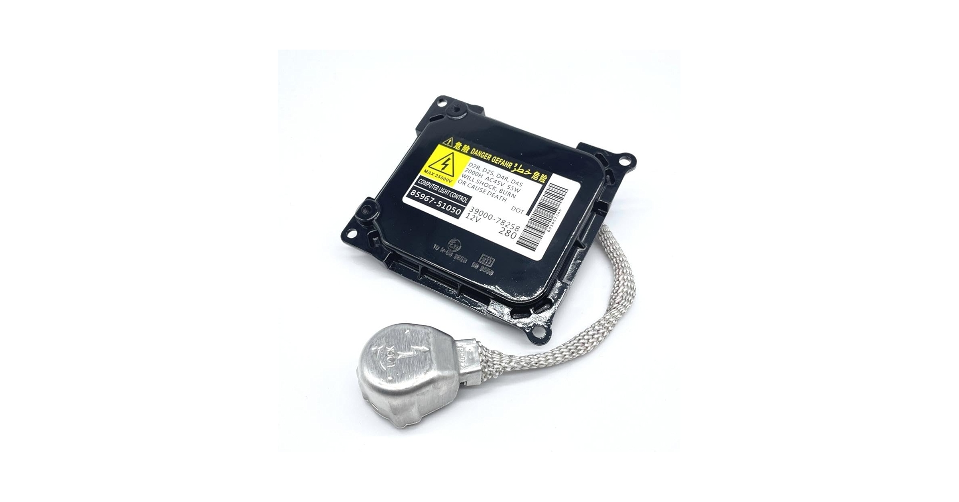 HIDライトバラスト　55-100w可変式　2個セット トヨタ WISH ウィッシュ ZGE20系 OEM製 HIDバラスト 純正ヘッド