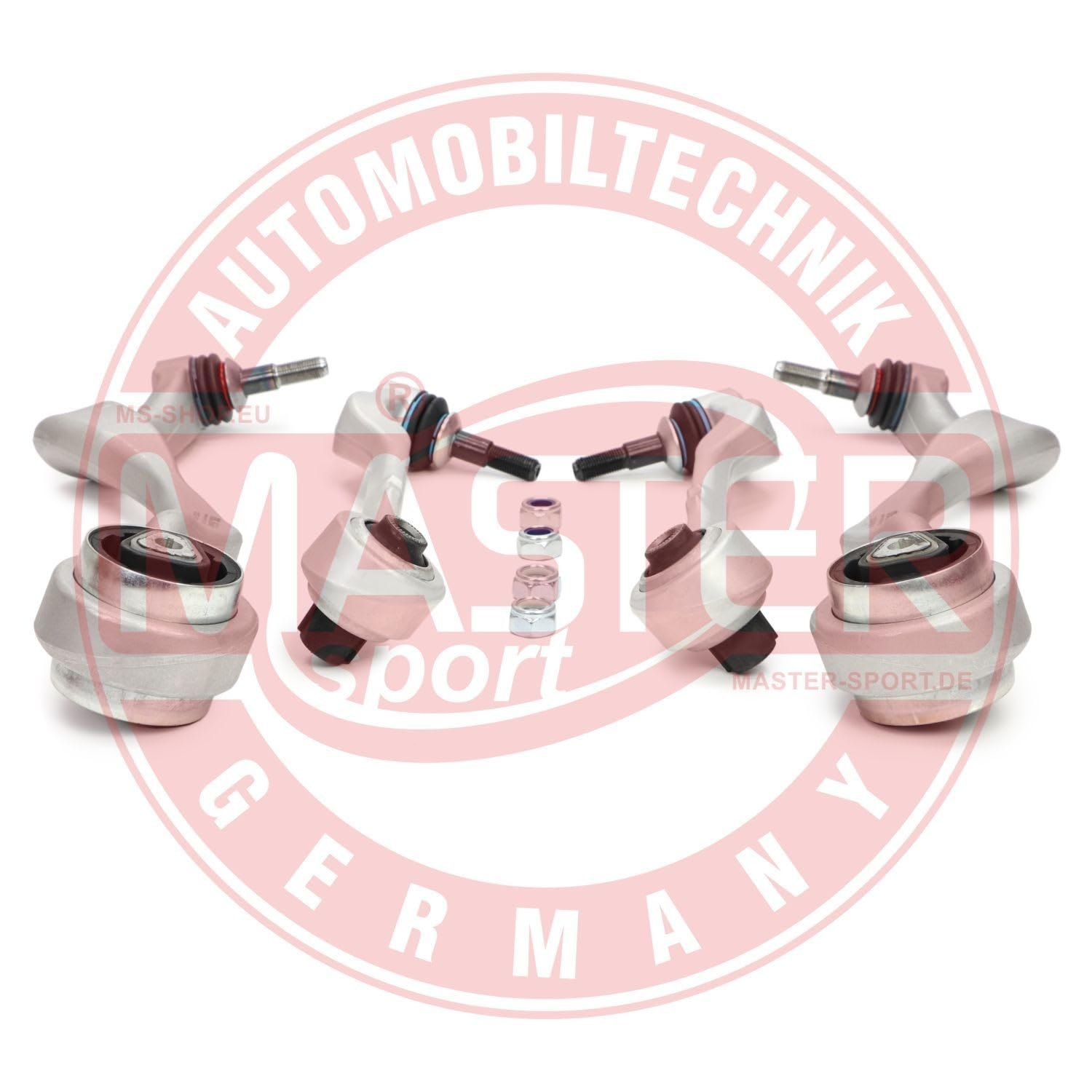 36856/4-KIT-MS Juego de reparación brazo de suspensión Delantero, izquierda derecha Brazos de suspensión Brazos oscilantes Brazos oscilantes suspension