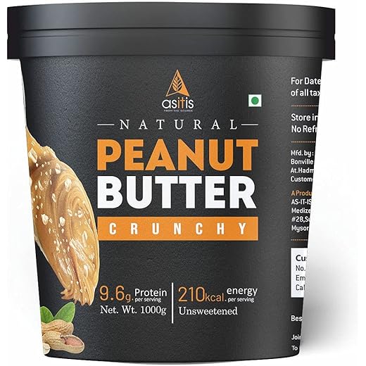 Asitis Peanut Butter Crunchy 1 Kg