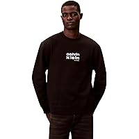 Calvin Klein LS 350fleece Retro Graphic Crewn Lv04le250g Felpe