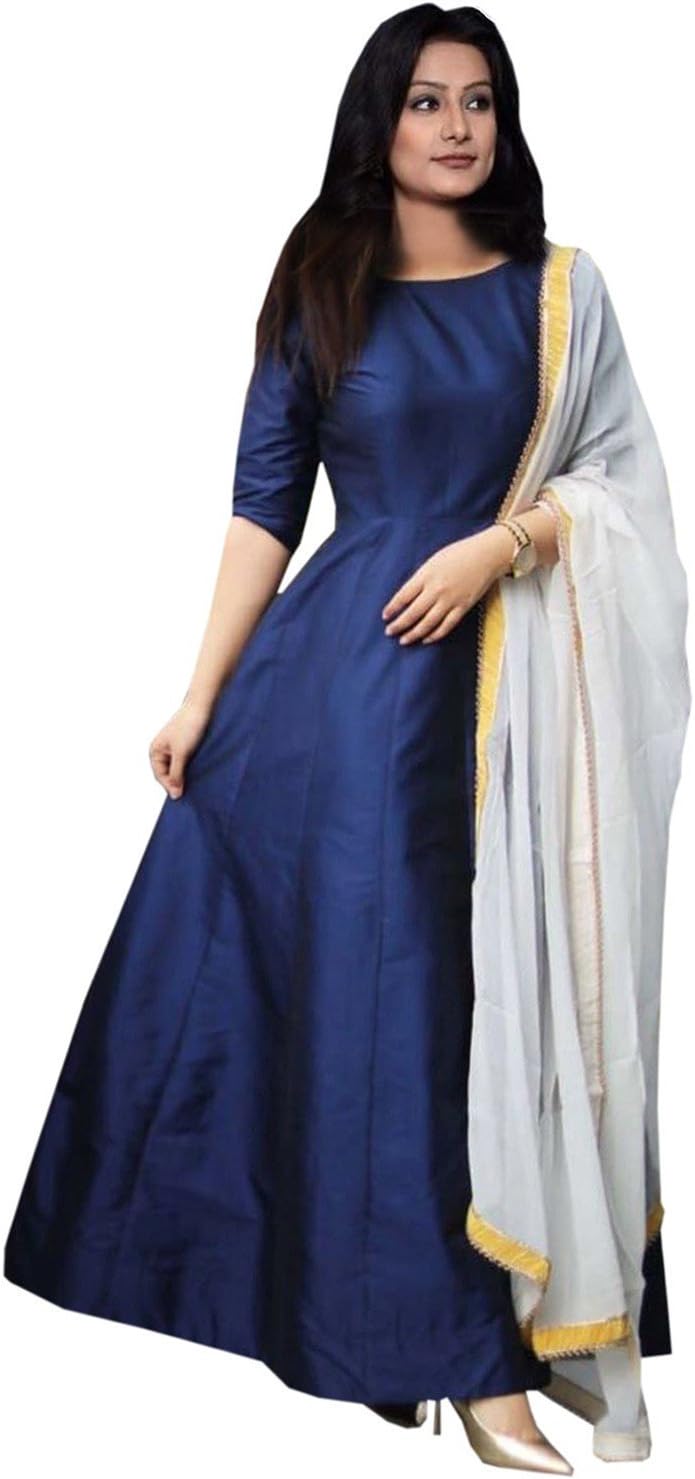 Fragrance Trendz Women's Crepe A-Line Maxi Dress