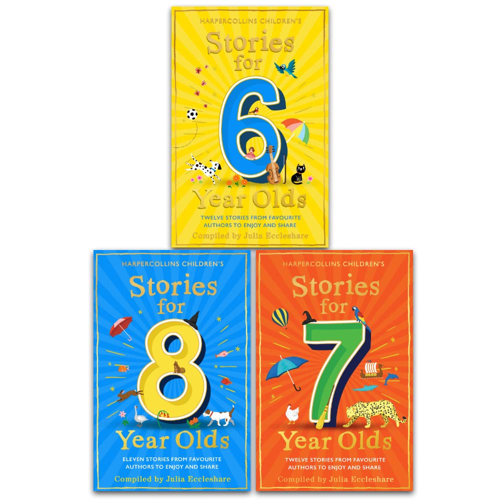 Julia Eccleshare Stories for Kids 3 Childrens Books Set (Stories for 6
