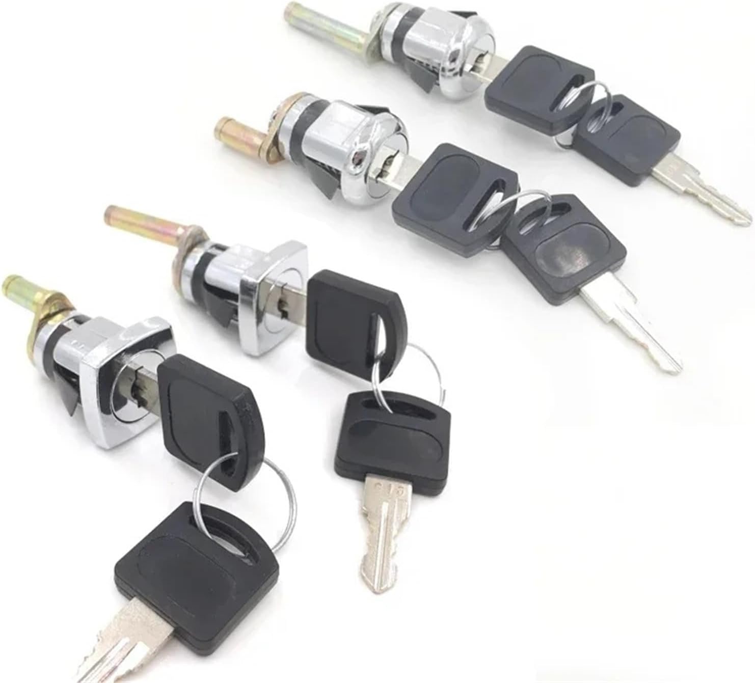 Snap Spring Type Blade Linkage Lock Used for Filing Cinets Metal Industrial Mailboxes MA115 I 1Pcs(D)