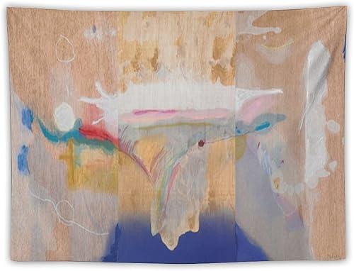 Helen Frankenthaler Abstract Painting (61) Tapestry Wall Art Picture Prints Hanging Photo Gift Idea Decor Home Tapestries Artworks 30"x40"