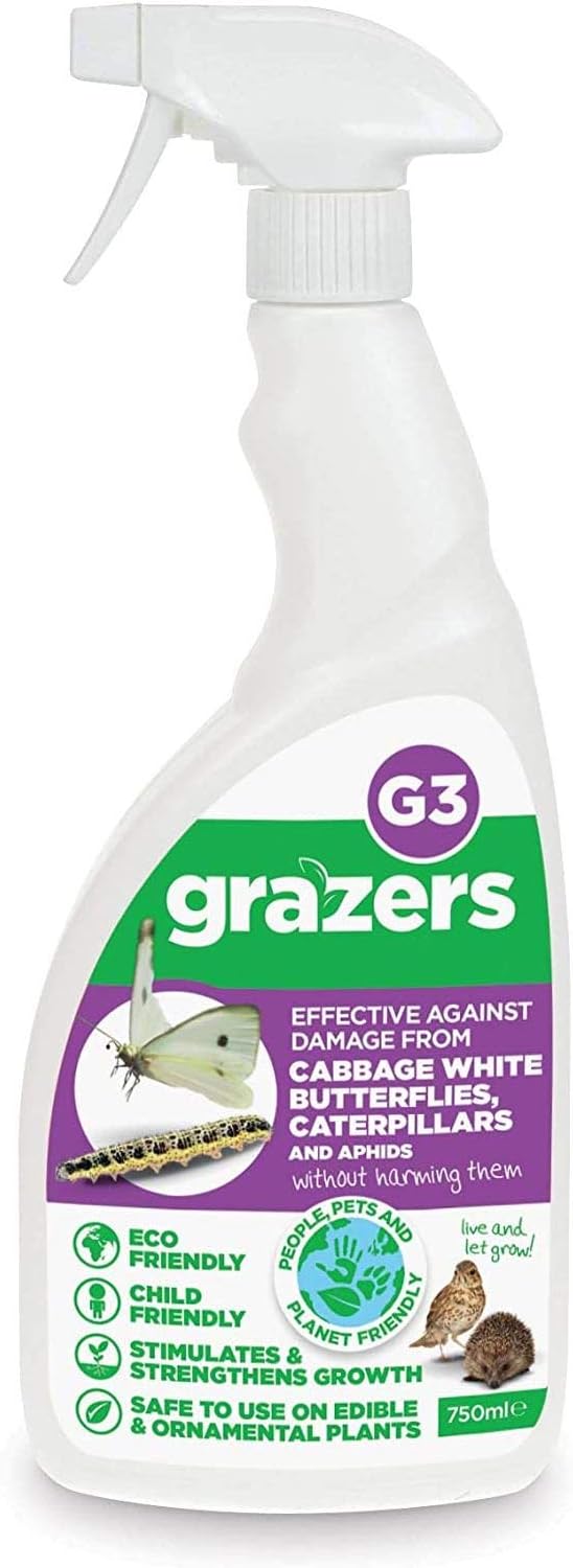 Cabbage White Butterflies, Caterpillars & Aphid RTU 750ml Spray