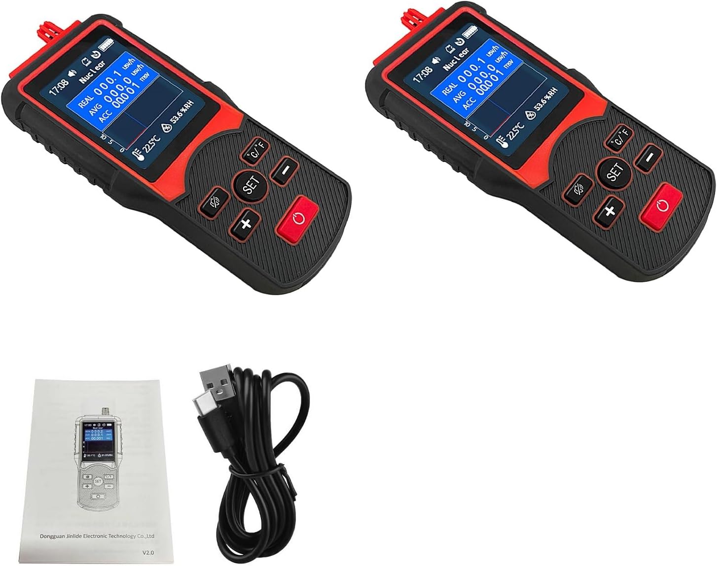 Genikeer2 Meter | Hand-held Digital Electromagnetic Detector | Portable Handheld Digital Electromagnetic Radiation Detector | Radiation Monitor Meter Digital Electromagnetic Field