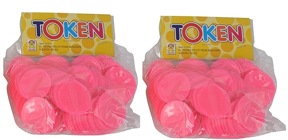 DIGSMORDEN Plastic Token/Coin | Chips for Board Games and Other uses | Round Shape Plastic Plain Token Coins Without Holes | Mini Poker Chips Game Tokens | Pack of 200 Pcs (Pink) (B0CXM6DD3G) Amazon Price History, Amazon Price Tracker