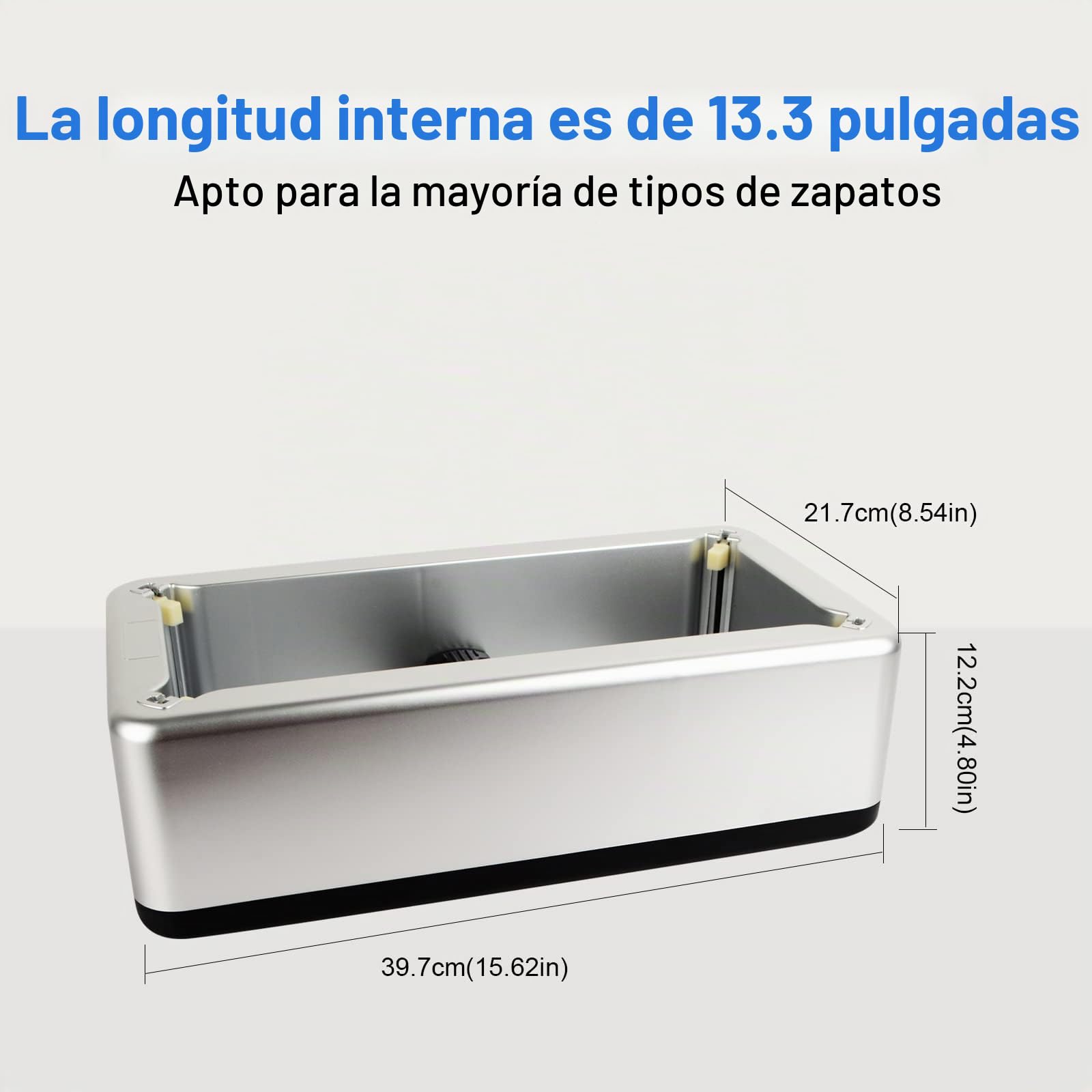 Dispensador automático de cubiertas de zapatos, dispensador portátil de cubiertas de zapatos con botas de plástico desechables y cubiertas de zapatos para el hogar, oficina, fábrica (100 PCS)